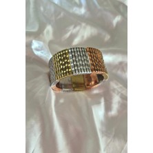 eklektis Renkli Dalga Dokulu Vintage Bohem Kadın Bileklik