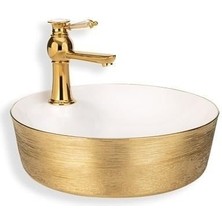 Lena E-5002A Tezgah Üstü Porselen Lavabo