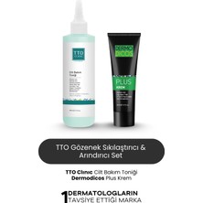 tto arındırıcı ve gözenek  set (tto clinic cilt bakım toniği, dermodicos plus)