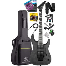 Braventa Collection Maxword Grade Gray Rosewood Klavye Hh Yüksek Kaliteli Floyde Rose Elektro Gitar