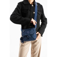 571 Collections Ultra Hafif Su Geçirmez Çapraz Askılı Omuz Çantası Lacivert MODEL:(571-6S)