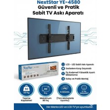 Nextstar YE-4580 45-80'' Sabit LCD LED Tv Askı Aparatı - Su Terazili