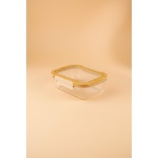 Bambum Moira - Cam Kapaklı Kilitli Cam Saklama Kabı 1040 ml