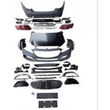 Wender Mercedes Komple Gövde Kiti W212 [2009-12 Donusum=> 2013-16] Pdcli:arka, 0-0-Çıkış, Panj-Lu, Egz.uçlu, Far/stop, Kaput -Maybach-