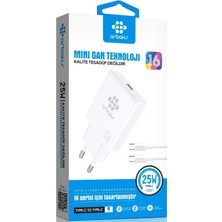 Arbax Mini Gan 25W Şarj Aleti
