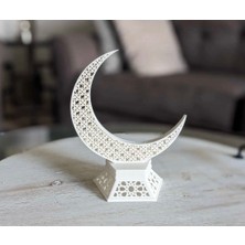 3D Baskı Dekoratif Hilal Biblosu