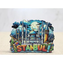 Arenes Ahşap Istanbul Temalı Magnet ALK4597 - Lisinya