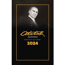Braventa Collection Gazi Paşa 2024 Atatürk Ajandası, 13.5X21CM
