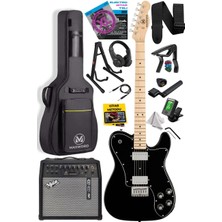 Braventa Collection Maxword TLX-60BK-50AMP Telecaster Maple Klavye Hh 50W Amfili Elektro Gitar Seti