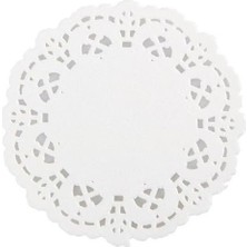 Braventa Collection - Dantel Görünümlü Kağıt Bardak Altlığı 25 Adet