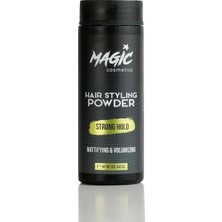 Braventa Collection Magic Cosmetics Saç Şekillendirici Toz Wax 20GR - Şekillendirici Saç Pudrası, Mat Görünüm, Görünmez