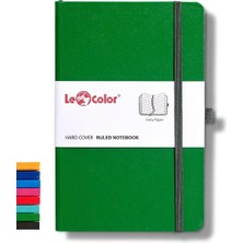 Braventa Collection Le Color Tarihsiz Klasik Defter Rec Note 13X21 Çizgili Yeşil
