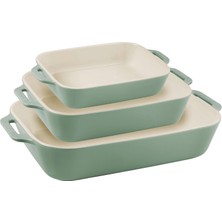 Braventa Collection Staub Ceramique Fırın Seti 3-Parça Okaliptus