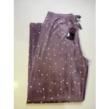Lady Queen Fransız Kadife Pijama Altı