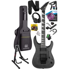 Braventa Collection Maxword Grade-St Gray Rosewood Klavye Hh Yüksek Kaliteli Floyde Rose Elektro Gitar