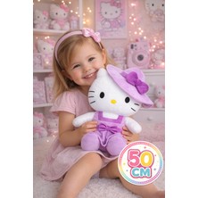 Toyfest Hello Kitty Şapkalı Peluş Oyuncak - 50 cm