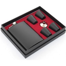 Senson Paslanmaz Çelik 4 Shot Bardaklı Matara Seti ALK2669 - Lisinya