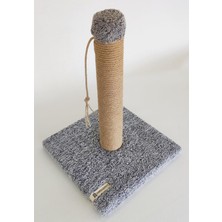 Braventa Collection Tek Katlı Gri Kedi Tırmalama Tahtası