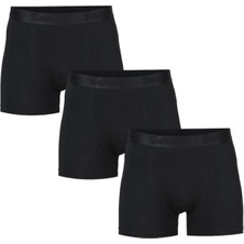 Şahin Erkek Siyah Modal Boxer 3'lü Paket