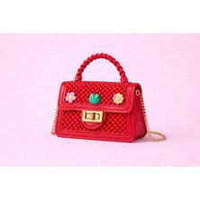 Selvira Kız Çocuk Mini Çanta – Sevimli Figürlü, Kilitli, Askılı El ve Omuz Çantası