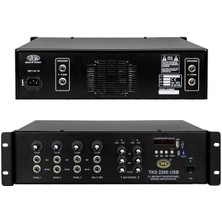 SanalAMCA Store Westsound TKS-2200 2X200 Watt 4 Kanal Stereo Mixer Anfi - Amfi