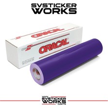 Mor Renk Folyo (Kaplama , Sticker Vb.) Oracal Yüksek Kalite Ürün 1 Metre (100CM x 126CM)