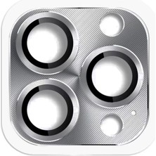 Esranın Dünyası Carmella Newface iPhone 16 Pro Max Pers Alüminyum Kamera Lens - Gri