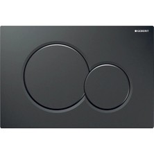 Geberit Sigma 01 Kumanda Paneli Siyah