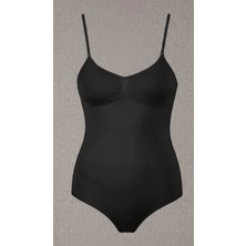 Biçomi Bicomi Toparlayıcı Vücut Inceltici Dikişsiz Altı Kancalı Badi Korse