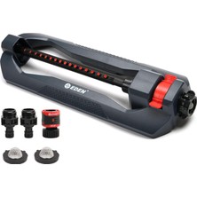 Braventa Collection 96213 Çim ve Bahçe Temel Salınımlı Sprinkler | Bahçe Için Su Sprinkleri, 3600 M2'ye Kadar Kaplar, Ağ