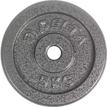 Delta 5 kg Gri Döküm Plaka Ağırlık