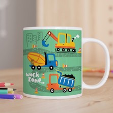 Asilmeydan İş Makineleri Baskılı Hediyelik Kupa Bardak