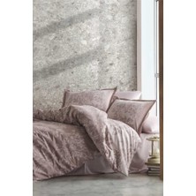 Aesco Saten Çift Kişilik Nevresim Takımı Harrisa V1 Bej