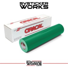 Yeşil Renk Folyo (Kaplama , Sticker Vb.) Oracal Yüksek Kalite Ürün 1 Metre (100CM x 126CM)