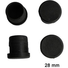 Aesco Yuvarlak Boru Profil Iç Tapa 28 mm 4 Adet