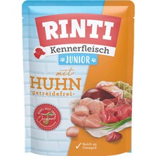 Rinti Xmpdby Rıntı Tavuklu Pouch Yavru Köpek Maması 400G