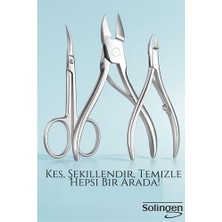 Sbusshop 3’lü Paslanmaz Manikür Seti – Tırnak Makası Et Pens Kavisli Makas | Evde Pro - SB001M-48S5P