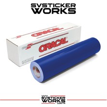 Kral Mavi Renk Folyo (Kaplama , Sticker Vb.) Oracal Yüksek Kalite Ürün 1 Metre (100CM x 126CM)