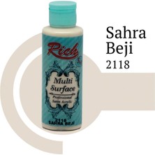 Aesco Rich Multi Surface 2118 Sahra Beji Akrilik Boya 120 cc