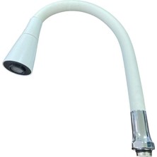 Aesco Beyaz Kubar Boru Konik Kafalı