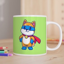 Asilmeydan Pelerinli Köpek Baskılı Hediyelik Kupa Bardak