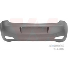 Dega Fiat Punto Arka Tampon Astarlı 2012- /tüv (Oem No:  6000631445)