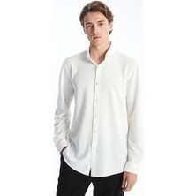 Lc Waikiki Yeni Sezon Slim Fit Uzun Kollu Erkek Dokulu Gömlek