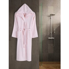 Eymir Home Collection Kapüşonlu Erkek/kadın Bornoz Yetişkin Unisex Pamuk