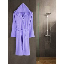 Eymir Home Collection Kapüşonlu Erkek/kadın Bornoz Yetişkin Unisex Pamuk