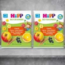 Hipp Organik Havuç Frenk Üzümü Elma Portakal Sulu Tahıl Patlağı 30 gr x 2 Adet