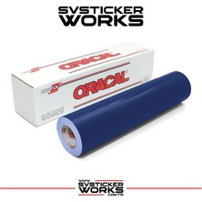 Lacivert Renk Folyo (Kaplama , Sticker Vb.) Oracal Yüksek Kalite Ürün 1 Metre (100CM x 126CM)