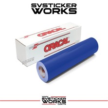 Mavi Renk Folyo (Kaplama , Sticker Vb.) Oracal Yüksek Kalite Ürün 1 Metre (100CM x 126CM)