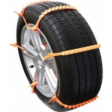 Arbix Plastik Kar Paleti Kar Zinciri 12 Adet | Tak Sök Tekrar Tak | 16 İnç Janta Kadar Uyumlu