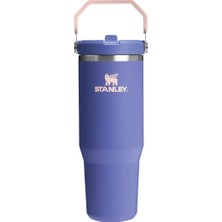 Stanley The Iceflow Flip Straw Tumbler Pipetli Termos Bardak 0,89 Lt  Mavi (Lupine) 1210001957459